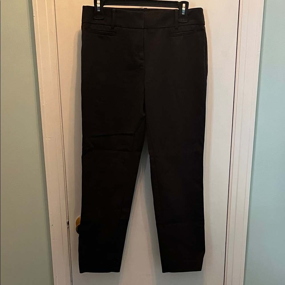 Ann Taylor Loft Riviera Copped Black Pant Size 2T